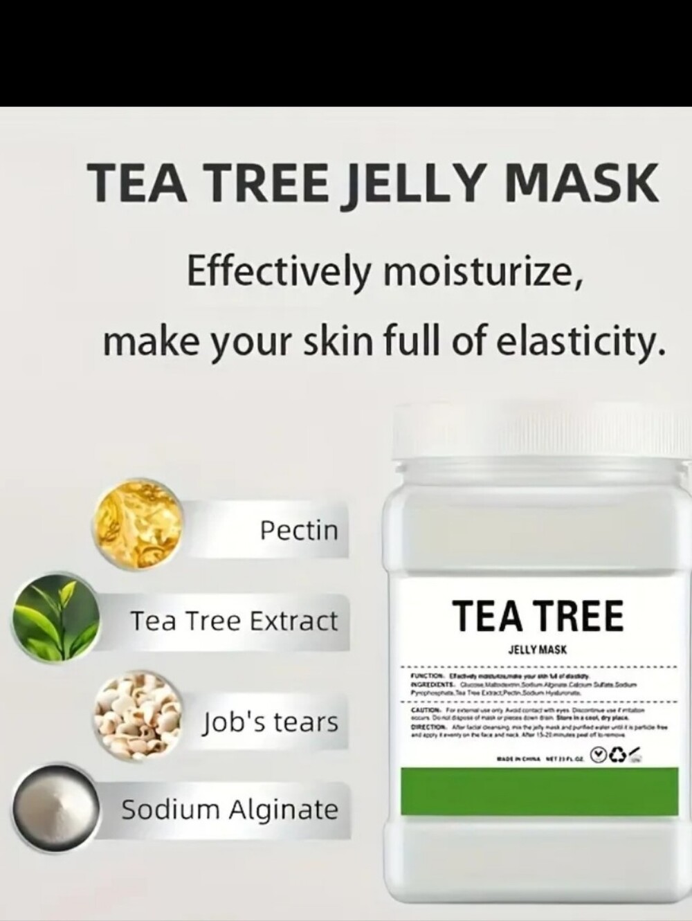 Tea Tree Mask - Picture 3 of 3